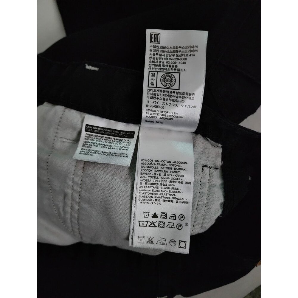 Levi Strauss & Co. Men's Black Utility Outdoor Hiking Casual Shorts Size W32 L32 - Picture 7 of 8